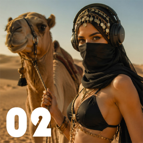 Desert Moon 2 -  Arabic Deep House 2026 Night Drive Music | HOOKVERSE