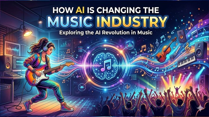 How AI is Changing the Music Industry: The Future of Music Creation, Distribution, and Listening