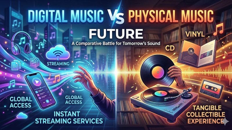 Digital Music vs Physical Music: The Future of Music Consumption in the Modern World