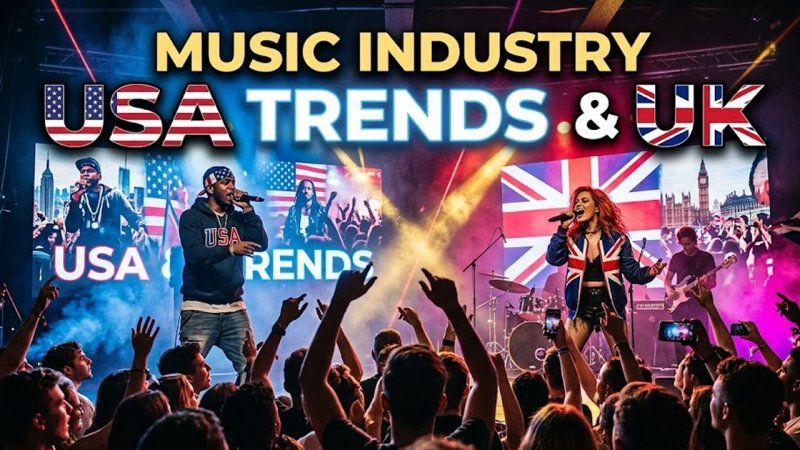 Music Industry Trends in USA and UK: How the Modern Music World is Evolving