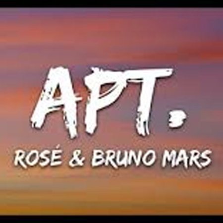APT ROSE  Bruno Mars lyrics
